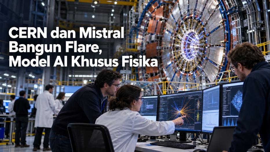 CERN dan Mistral Bangun Flare, Model AI Khusus Fisika