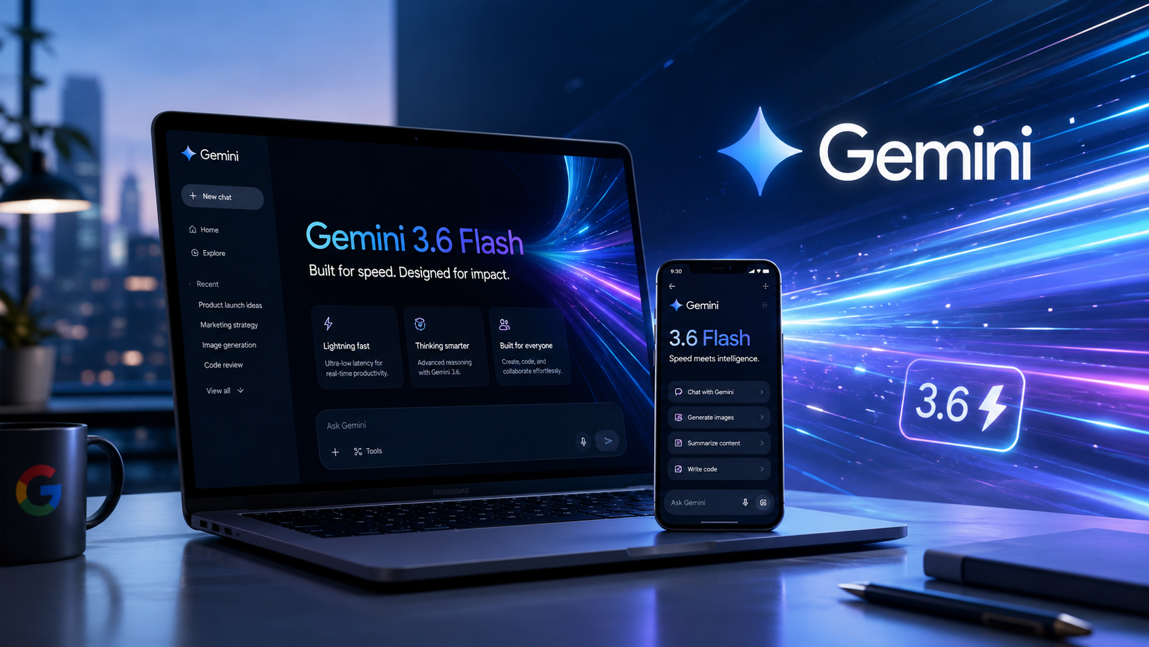 Google Rilis Gemini 3.6 Flash, Model AI Baru yang Diklaim Lebih Cepat dan Hemat Token