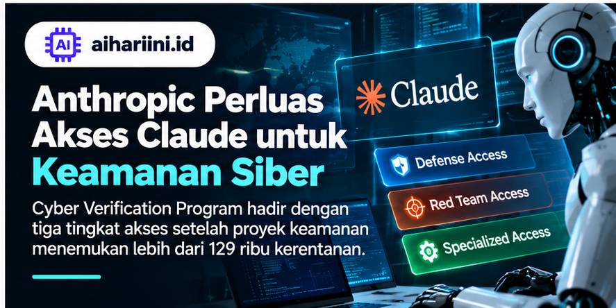 Anthropic Perluas Akses Claude untuk Keamanan Siber