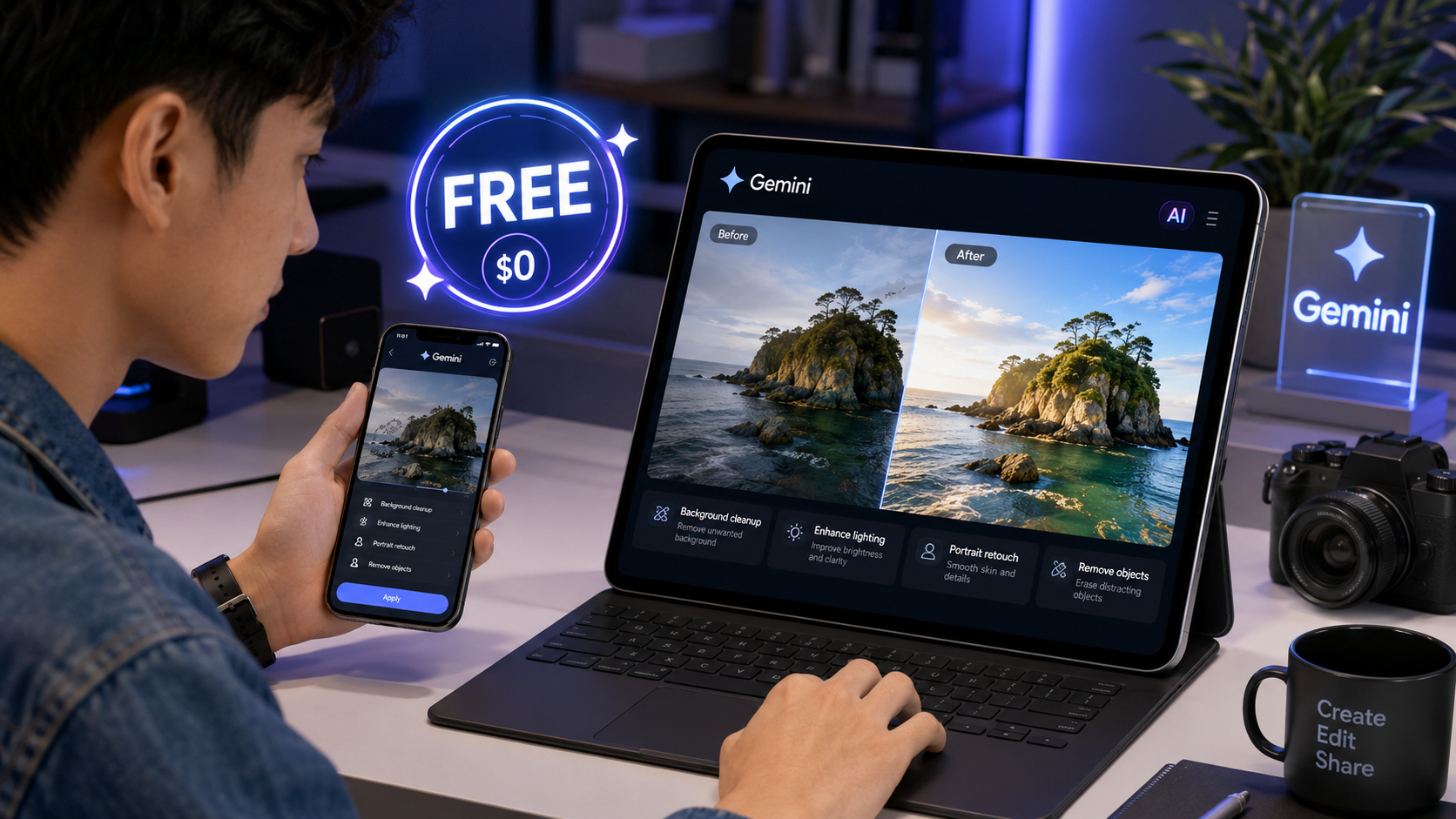 Gemini AI Gratis Edit Foto, Ini Cara Pakainya Tanpa Keluar Biaya