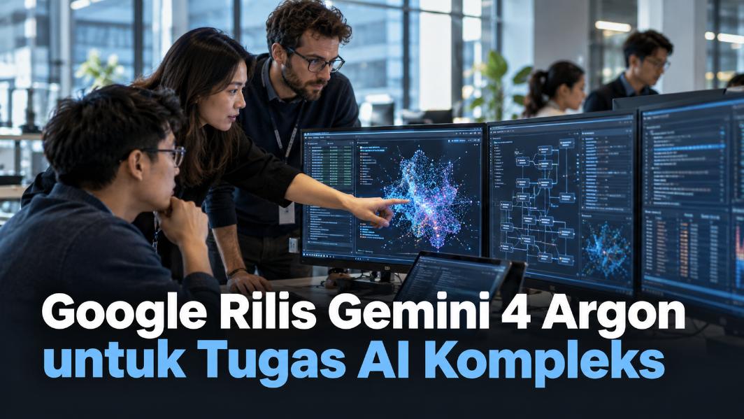 Google Rilis Gemini 4 Argon untuk Tugas AI Kompleks