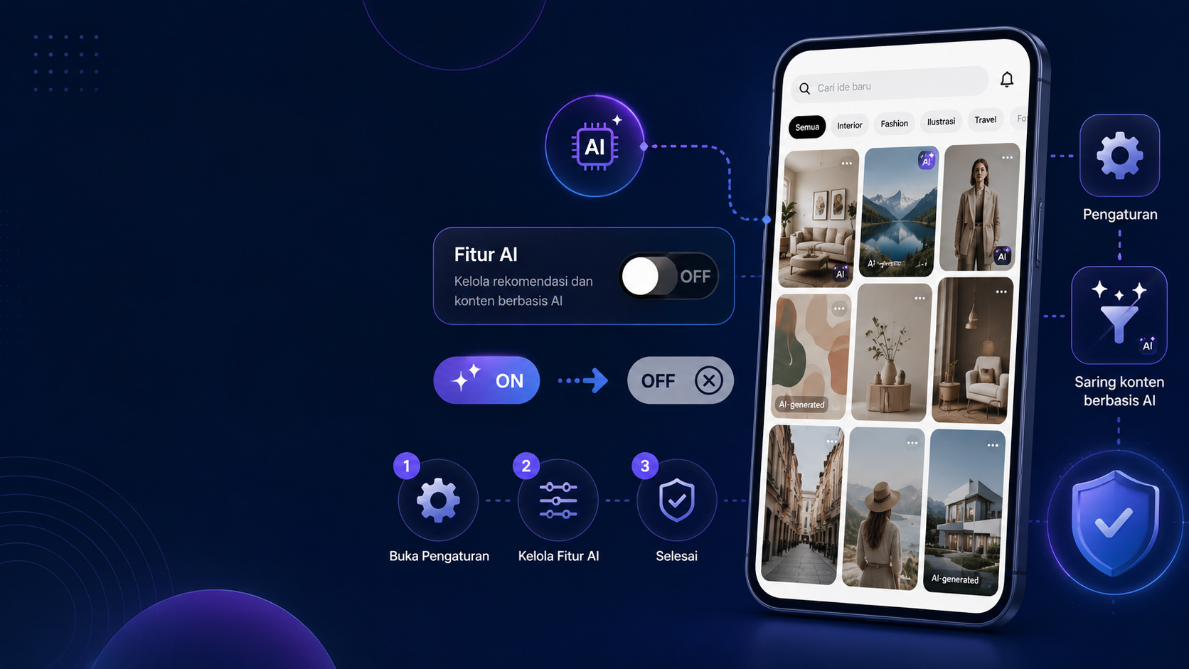 Cara Matikan Fitur AI di Pinterest, Ini Langkah Lengkapnya