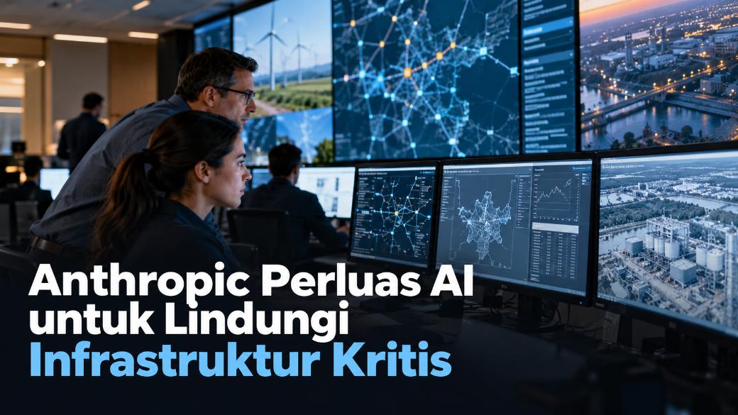 Anthropic Perluas AI untuk Lindungi Infrastruktur Kritis