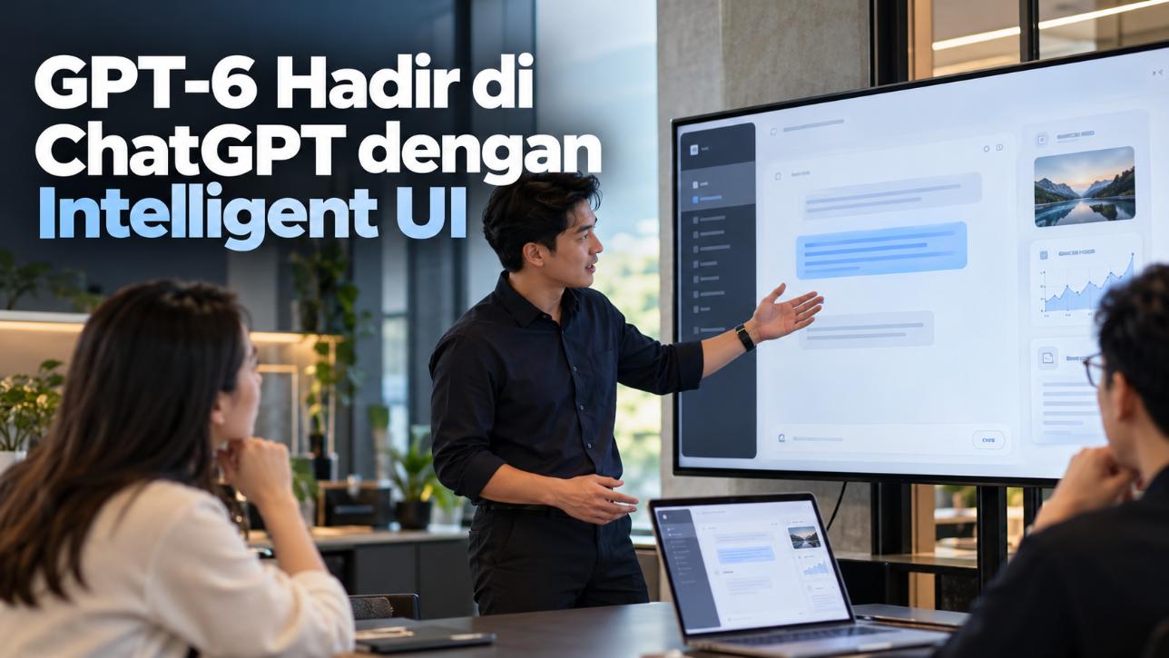 GPT-6 Hadir di ChatGPT dengan Intelligent UI